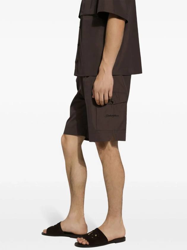 Dolce & Gabbana Shorts Brown - DOLCE&GABBANA - BALAAN 5