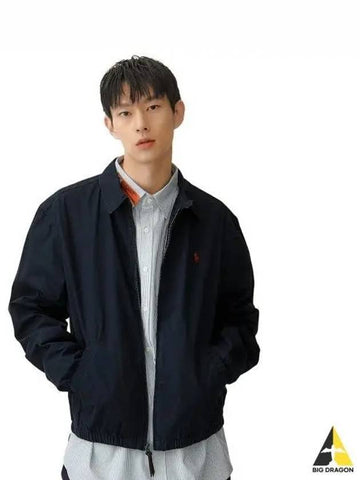 Bayport cotton jacket navy - POLO RALPH LAUREN - BALAAN 1