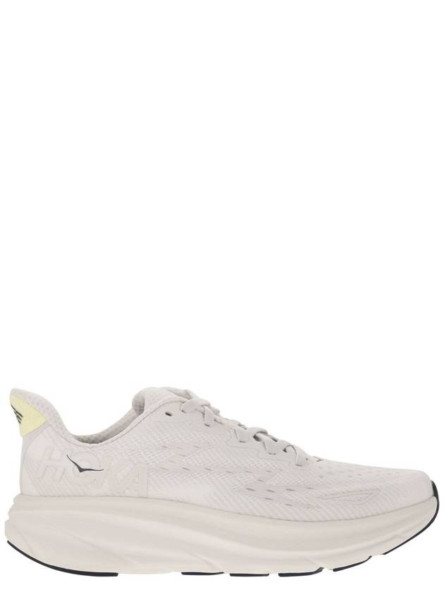 Clifton 9 Low Top Sneakers Grey White - HOKA ONE ONE - BALAAN 2