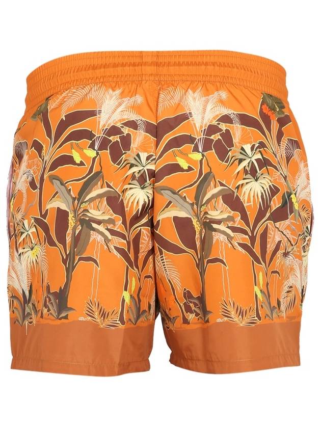 Men's Zebra Boxer Shorts Orange - ETRO - BALAAN 5