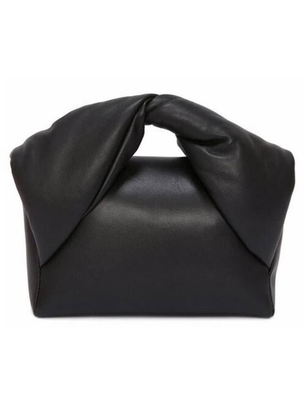 Twister Leather Medium Tote Bag Black - JW ANDERSON - BALAAN 1