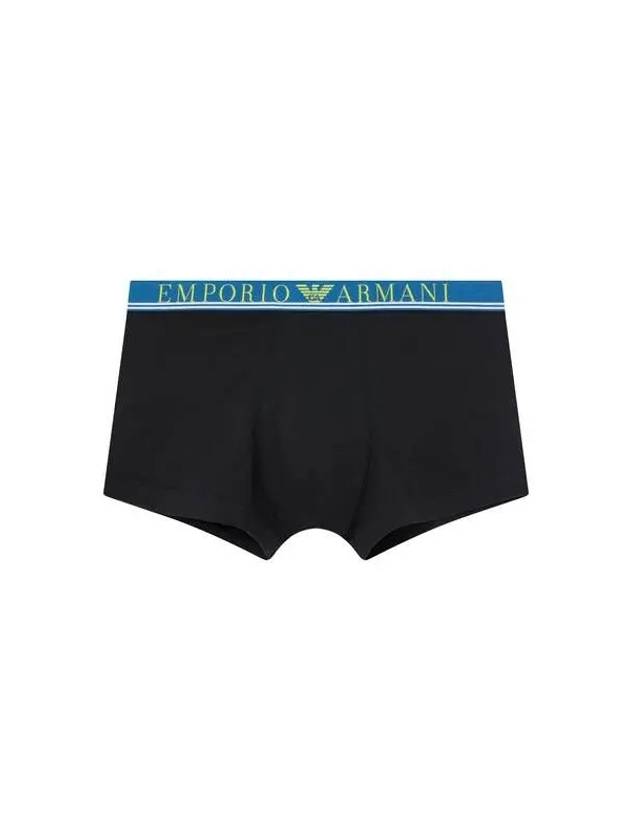 UNDERWEAR Men s Two Line Banding Cotton Drawn Black 271248 - EMPORIO ARMANI - BALAAN 1