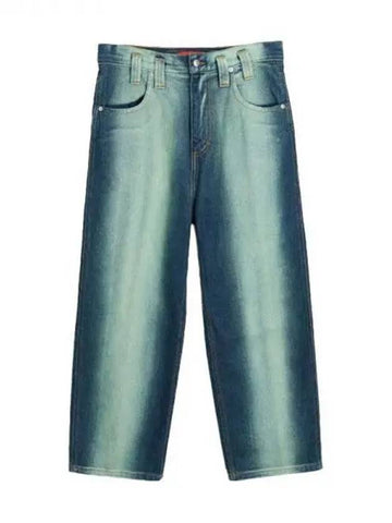 Gradient washed cotton denim pants 271331 - ECKHAUS LATTA - BALAAN 1