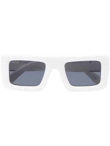 Leonardo rectangular frame sunglasses - OFF WHITE - BALAAN 1