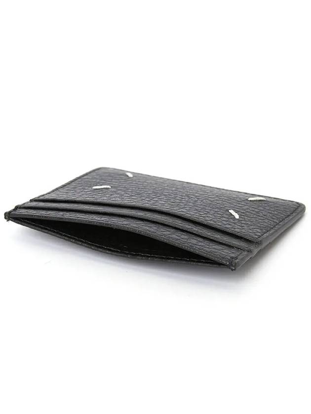 Maison Margiela Signature Stitch Card Wallet SA1VX0006 P4455 T8013 - MAISON KITSUNE - BALAAN 4