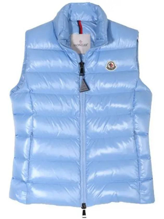 Logo patch padded vest women s jumper - MONCLER - BALAAN 1