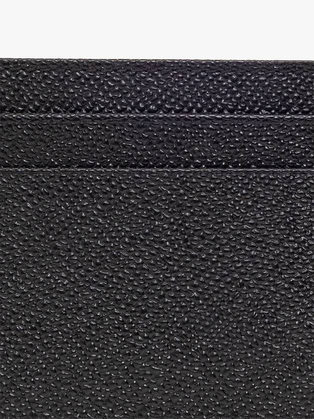 Metal Logo Calfskin Card Wallet Black - DOLCE&GABBANA - BALAAN 5