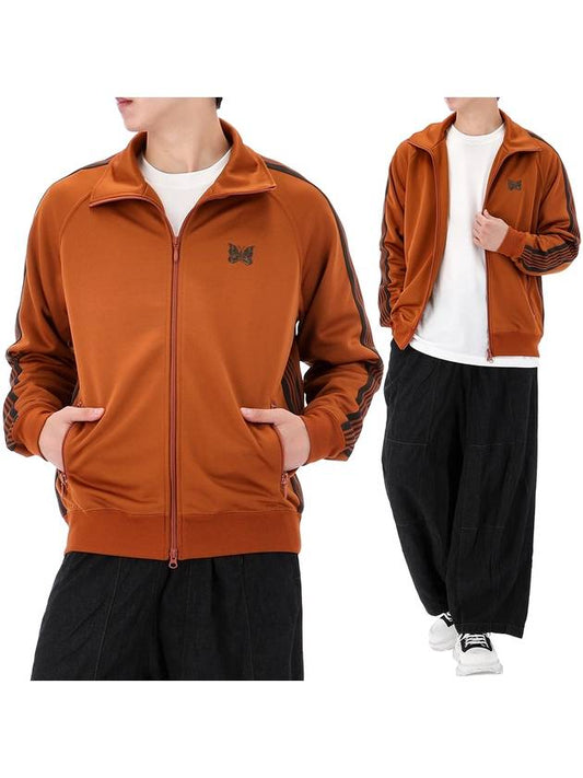 Poly Smooth Track Jacket Orange - NEEDLES - BALAAN 2