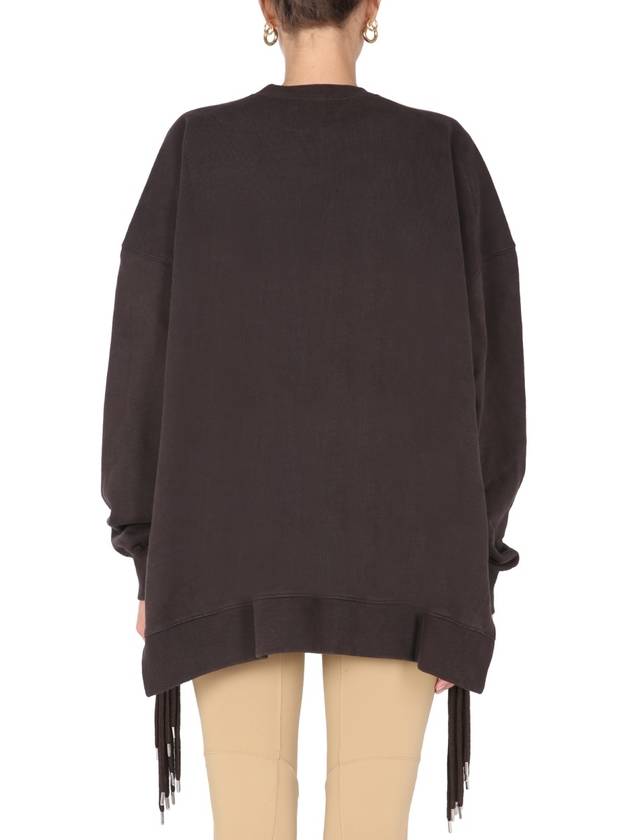 Women's Multi-Code String Sweatshirt Chocolate - AMBUSH - BALAAN 5