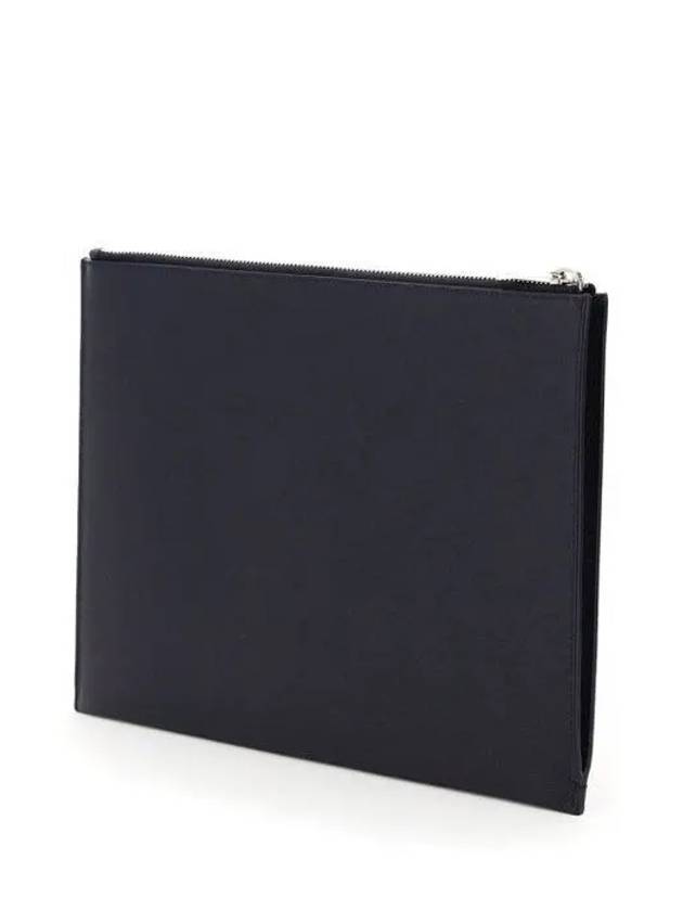 Classic Tablet Clutch Bag Black - SAINT LAURENT - BALAAN 3