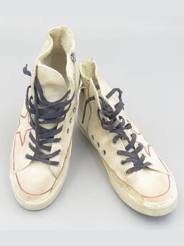 Vintage FRANCY high top women s sneakers size 38 - GOLDEN GOOSE - BALAAN 2