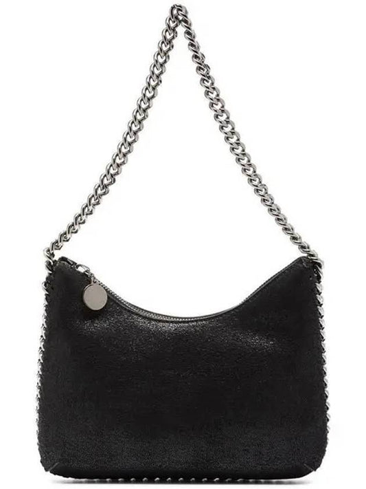 Falabella mini chain shoulder bag black - STELLA MCCARTNEY - BALAAN 1