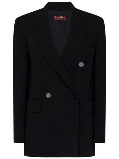 Mirella double breasted caddy jacket black - MAX MARA - BALAAN 1