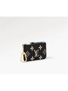 Monogram Empreinte Key Pouch Black - LOUIS VUITTON - BALAAN 4