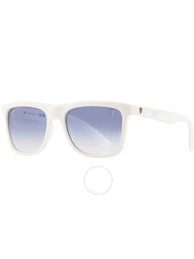 Ray Ban Scuderia Ferrari Light Blue Gradient Square Unisex Sunglasses RB4413M F69219 57 - RAY-BAN - BALAAN 3