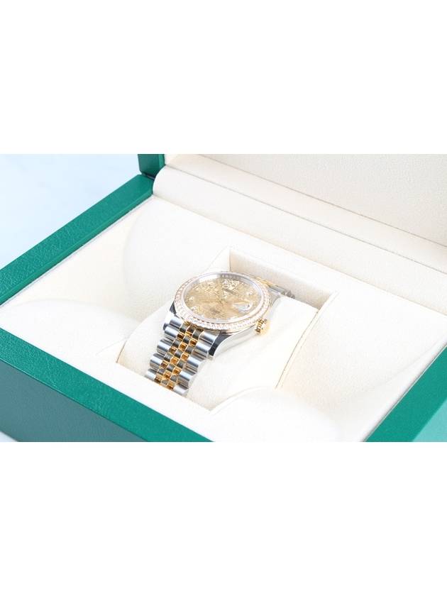 Rolex Dayjust 36 Champagne Edition Bezel Diamond 21 Years - ROLEX - BALAAN 6