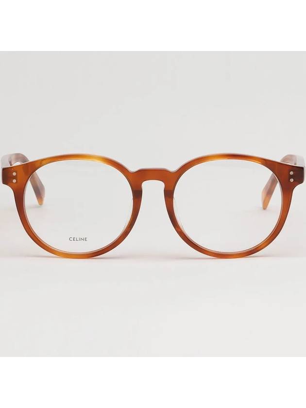 Glasses frame CL50031F 053 men women round horn rim Asian fit - CELINE - BALAAN 2