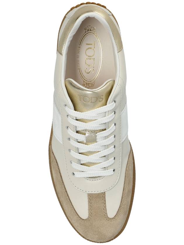 Tod’s Sport Shoes Tabs, Women's, Cream - TOD'S - BALAAN 6