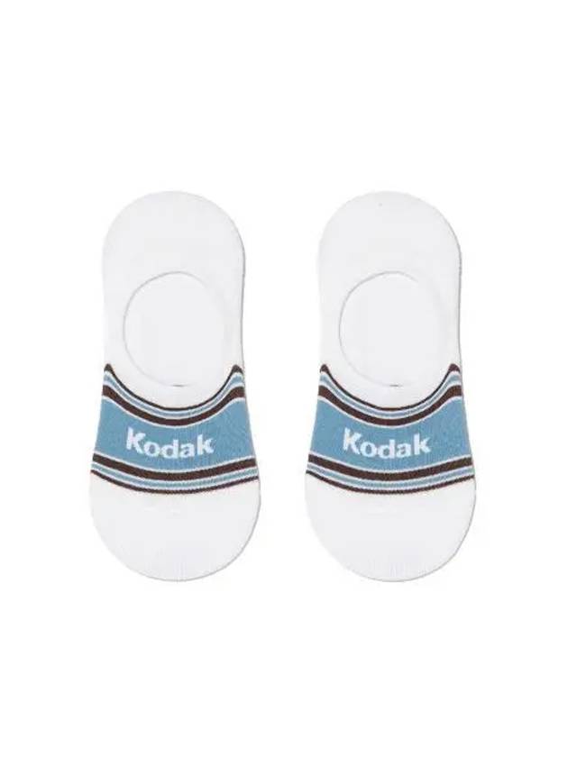 KODAK Stripe Multi No Show Socks SBLUE - KODO - BALAAN 1