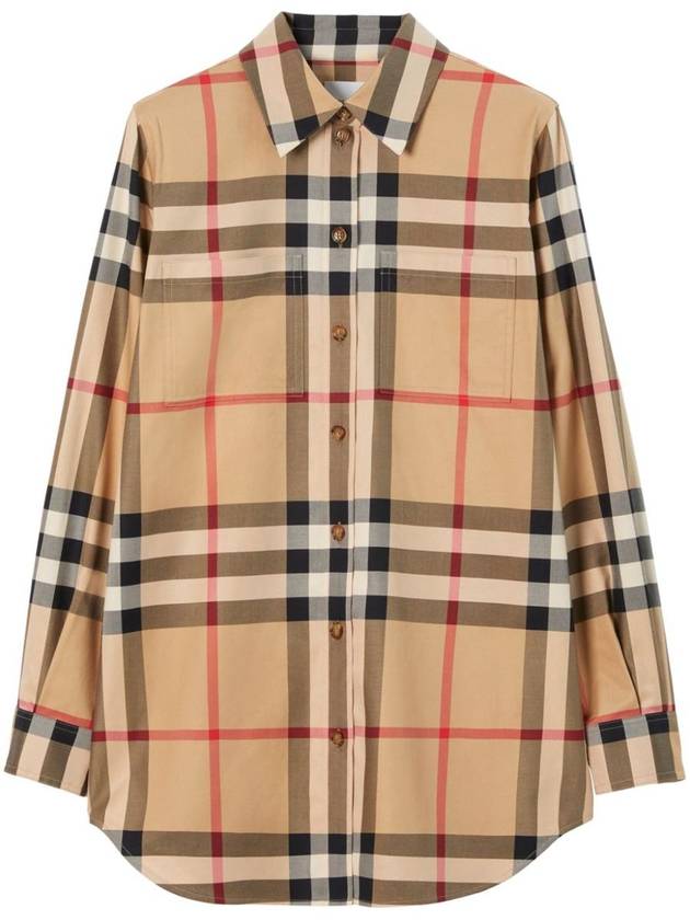 Vintage Check Shirt Beige - BURBERRY - BALAAN 2