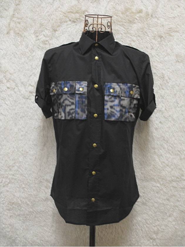 RAF by leopard pocket shirt - RAF SIMONS - BALAAN 1