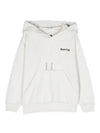 Logo Large Fit Hoodie White - BALENCIAGA - BALAAN 2