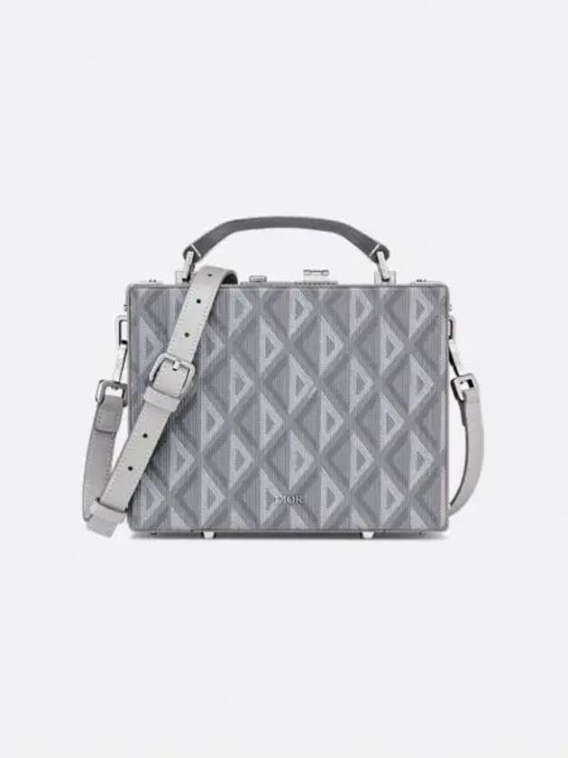 CD Diamond Canvas Look Cross Bag Grey - DIOR - BALAAN 2