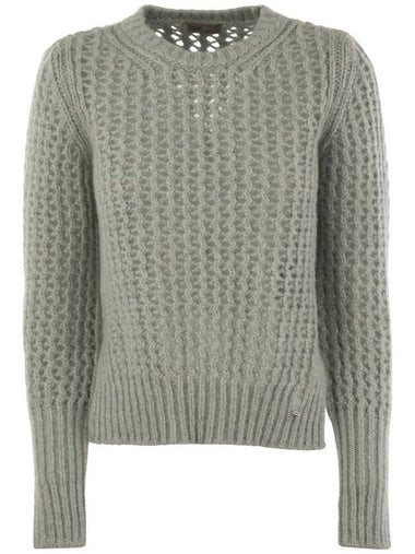 Knitwear in alpaca and wool yarn - HERNO - BALAAN 1