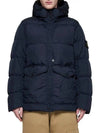 Crinkle Reps Re-Nylon Down Padding Navy - STONE ISLAND - BALAAN 3