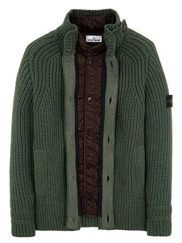 Detachable padded cardigan 7515533A9 V0055 - STONE ISLAND - BALAAN 1