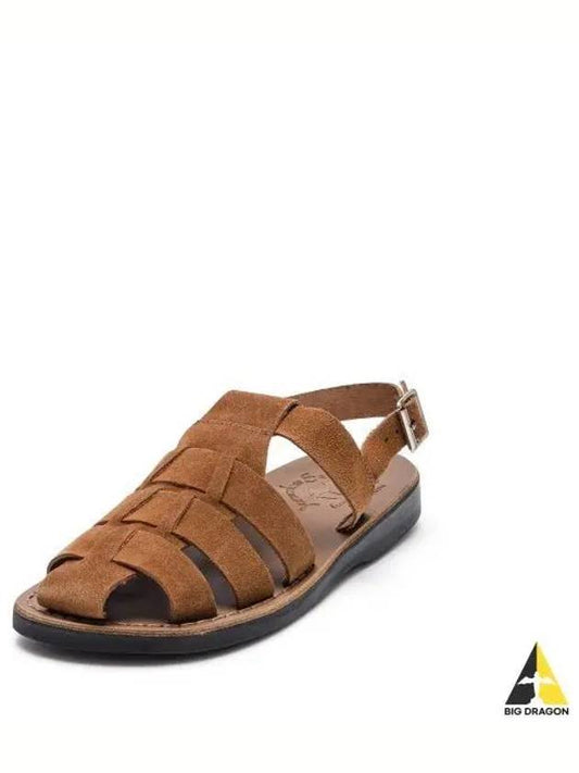 SANDALS NO 1041 MICHAEL HONEY SUEDE Unisex - JERUSALEM - BALAAN 1