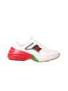 Web Rhyton Oversole Low Top Sneakers White - GUCCI - BALAAN 4