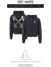 Caravaggio Arrow Oversized Hoodie Black - OFF WHITE - BALAAN 3