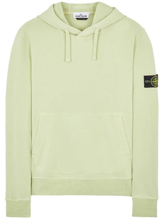 Wappen Patch Hoodie Light Green - STONE ISLAND - BALAAN 2