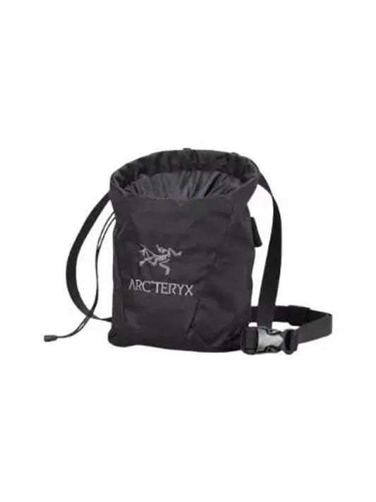 Ion Embroidered Logo Large Chalk Bag Black - ARC'TERYX - BALAAN 2