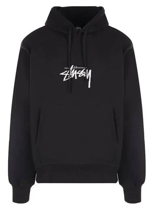 118473 Embroidered logo basic applique hood - STUSSY - BALAAN 1