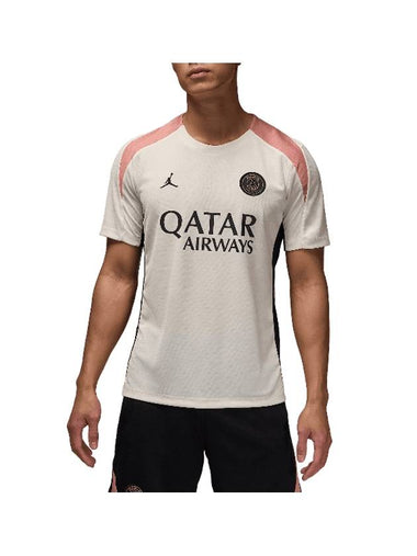 Jordan Paris Saint Germain Strike Dry Fit 3rd Top M Pale Ivory Rust Pink FQ2612 111 - NIKE - BALAAN 1