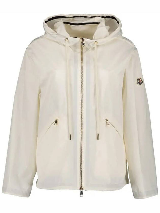 Cassiopea Zip Up Hoodie White - MONCLER - BALAAN 2