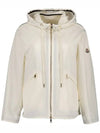 Cassiopea Zip Up Hoodie White - MONCLER - BALAAN 3