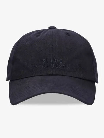 Logo ball cap dark navy CAPSNM1168DARKESTNAVY - STUDIO NICHOLSON - BALAAN 1