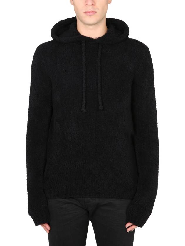 Drawstring Hoodie Black - TEN C - BALAAN 2