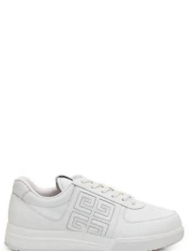 G4 Logo Calfskin Low Top Sneakers White - GIVENCHY - BALAAN 2