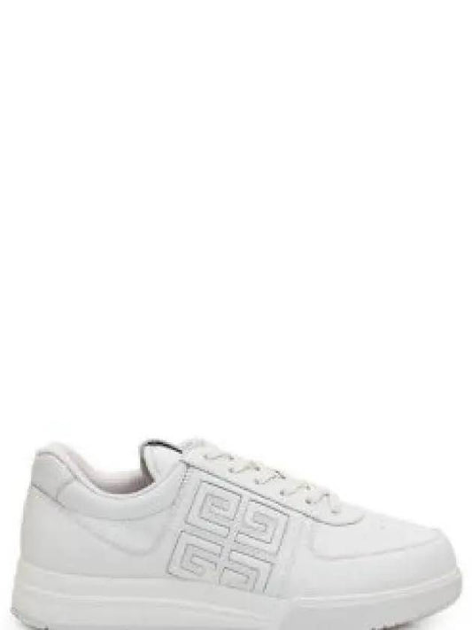 G4 Logo Calfskin Low Top Sneakers White - GIVENCHY - BALAAN 2