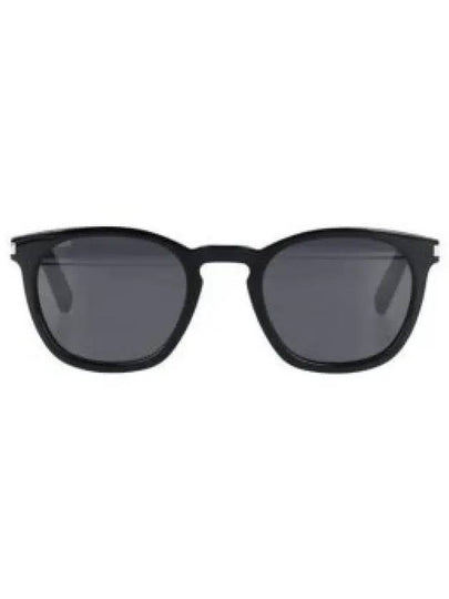 Eyewear Tortoiseshell Round Sunglasses Black - SAINT LAURENT - BALAAN 2