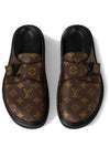 Men s Sandals LV Easy Mule Brown Black Logo - LOUIS VUITTON - BALAAN 3