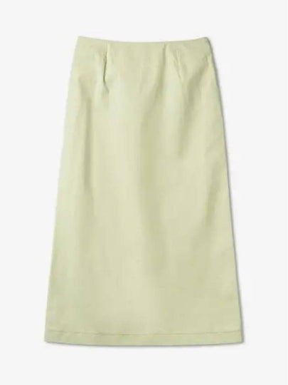 Refurbished Long A-Line Skirt Light Green - SUNNEI - BALAAN 2