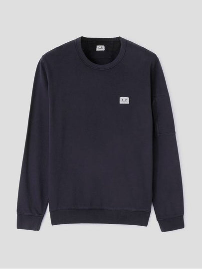 Logo Patch Sweatshirt Navy - CP COMPANY - BALAAN 2