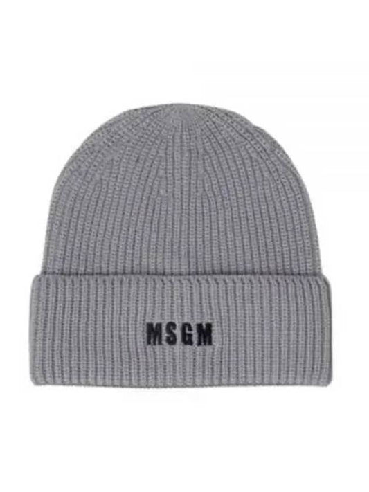 Logo embroidered wool beanie 3541MDL08 237761 96 - MSGM - BALAAN 1