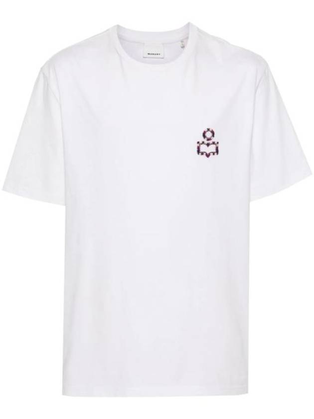 Logo Short Sleeve T-Shirt White - ISABEL MARANT - BALAAN 1