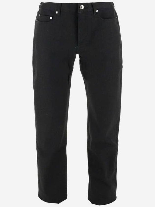 Men's New Standard Straight Jeans Black - A.P.C. - BALAAN 2